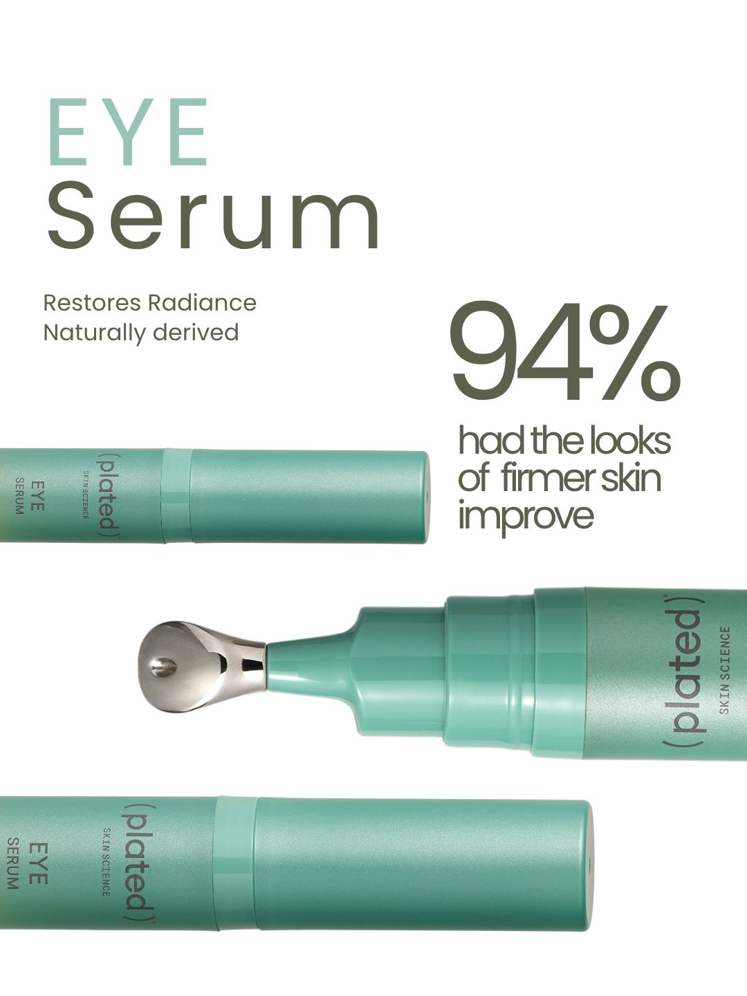 Plated - Eye Serum - 0.27 oz