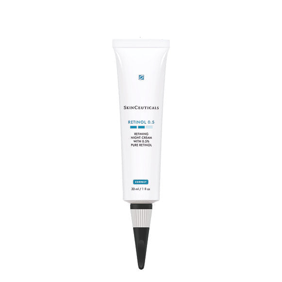 Skinceuticals retinol 0.5 tube on a white background