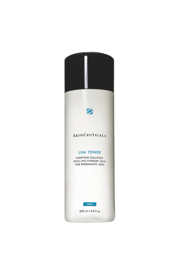 SkinCeuticals LHA Toner bottle on a white background