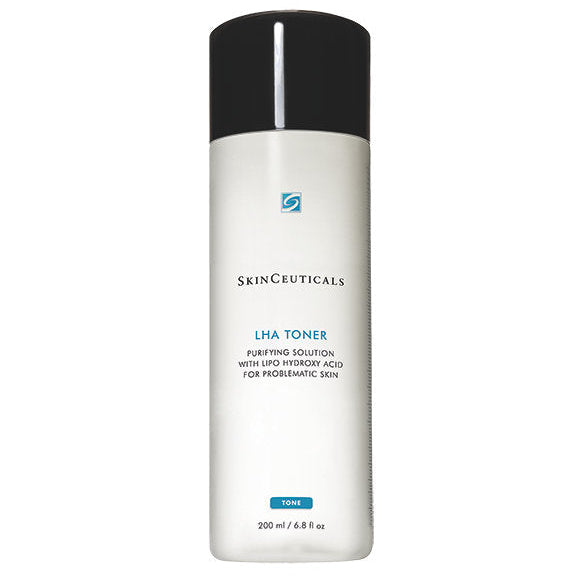 SkinCeuticals LHA Toner bottle on a white background